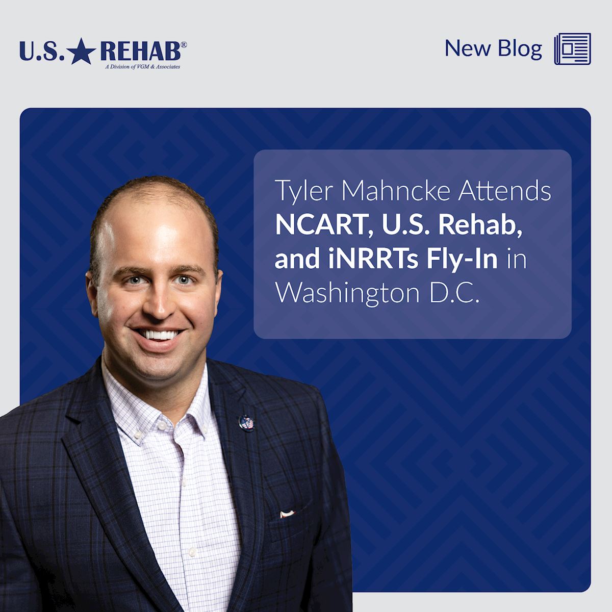 Tyler Mahncke Attends NCART, U.S. Rehab, and iNRRTs Fly-In in Washington D.C. thumbnail