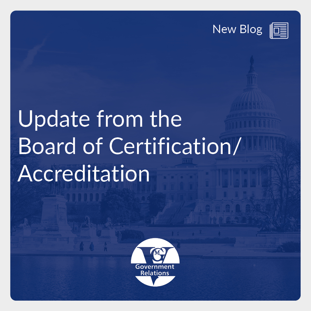 Update from the Board of Certification/Accreditation thumbnail