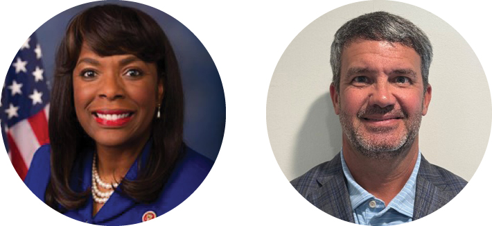 Robert Beard of YD Home Medical & Rob Minicucci Jr. of Health System Services