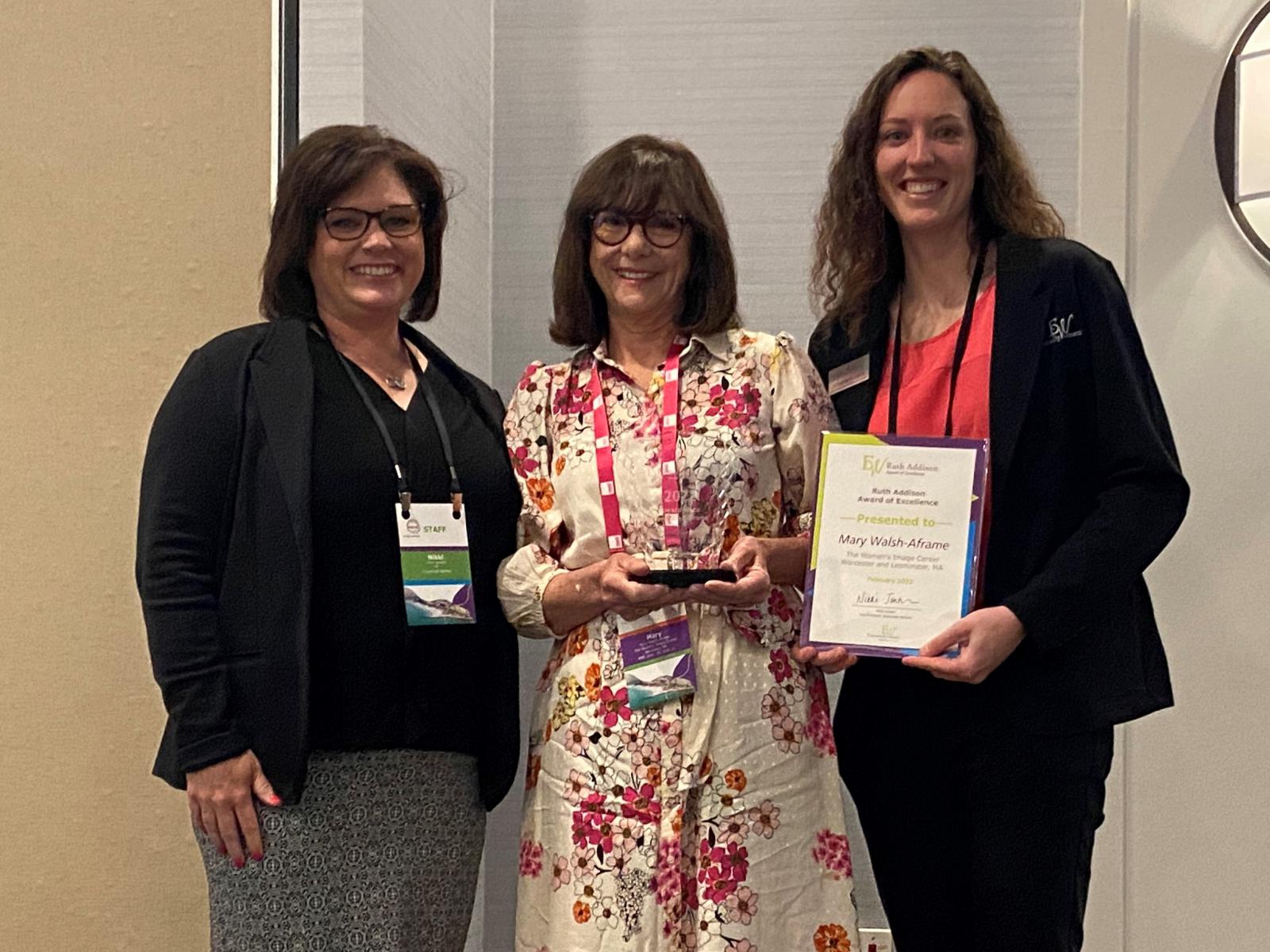 Essentially Women Names 2022 EW Ruth Addison Award Winner