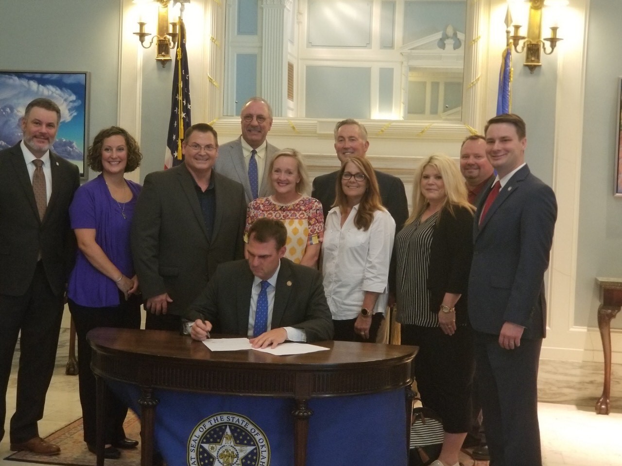 Gov Stitt Signing HB 1262