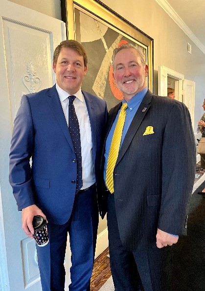 Rep. Jodey Arrington and John Gallagher