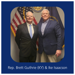 Ike Isaacson and Rep. Guthrie