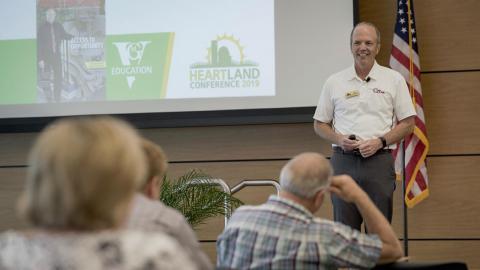 Jim Greatorex Presenting at Heartland
