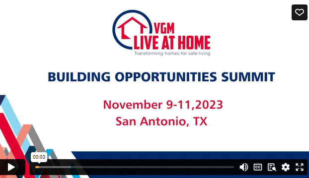 VGM Live at Home Building Opportunities Summit 2023