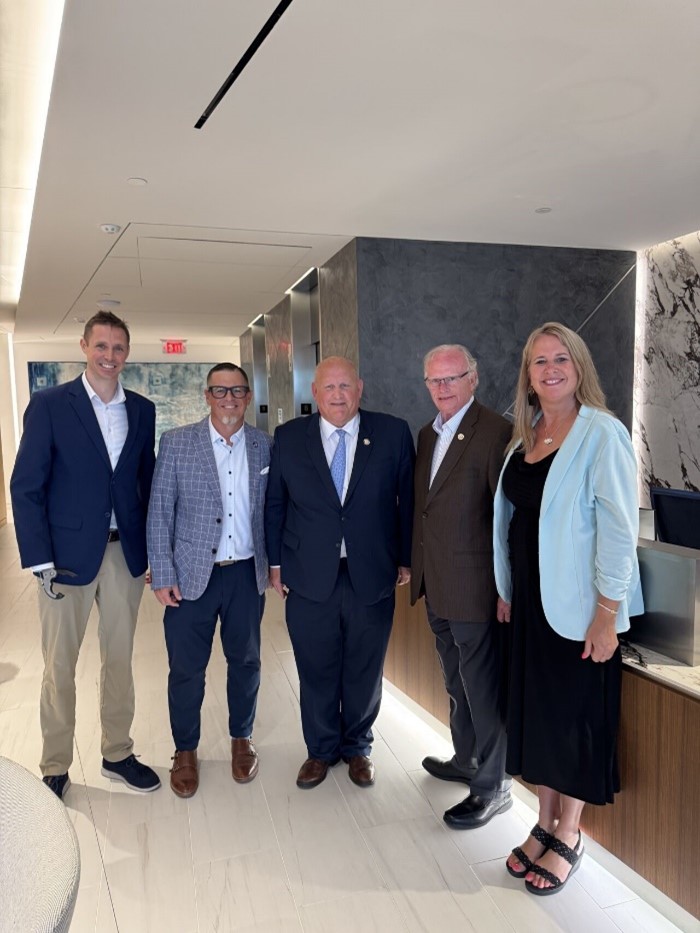  The VGM/OPGA team with Rep. Glenn Thompson (R-PA)