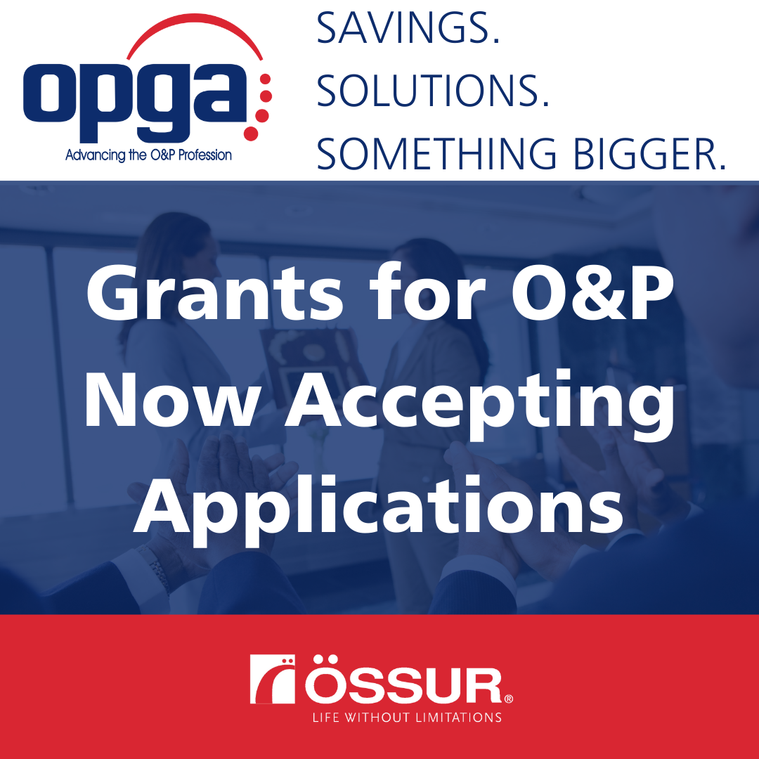 O&P Grant Application Period Now Open thumbnail