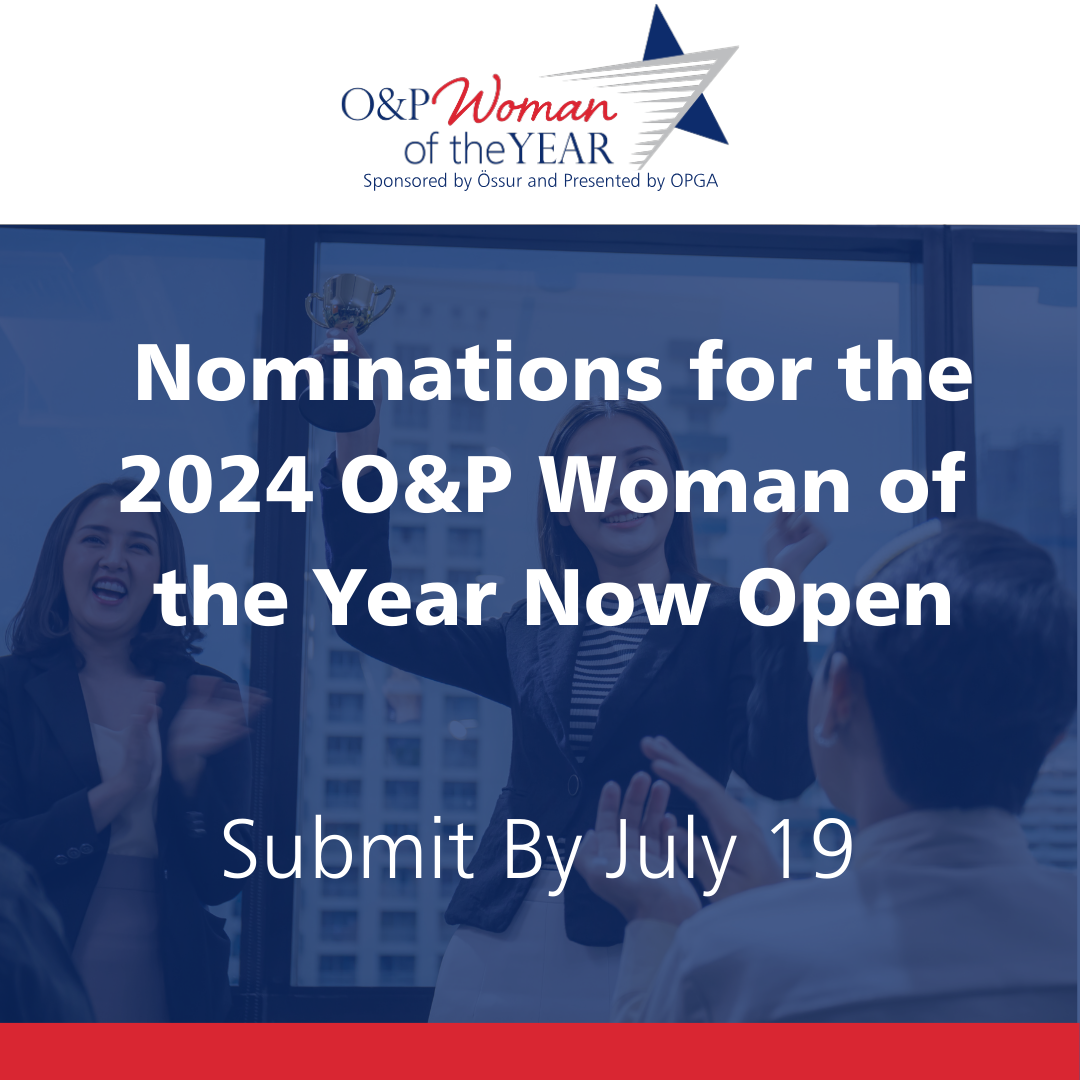 O&P Woman of the Year Nominations Now Open