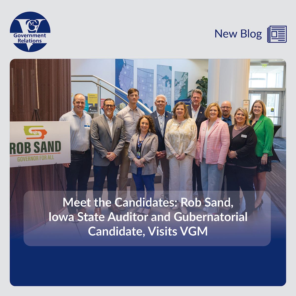 Meet the Candidates: Rob Sand, Iowa State Auditor and Gubernatorial Candidate, Visits VGM thumbnail