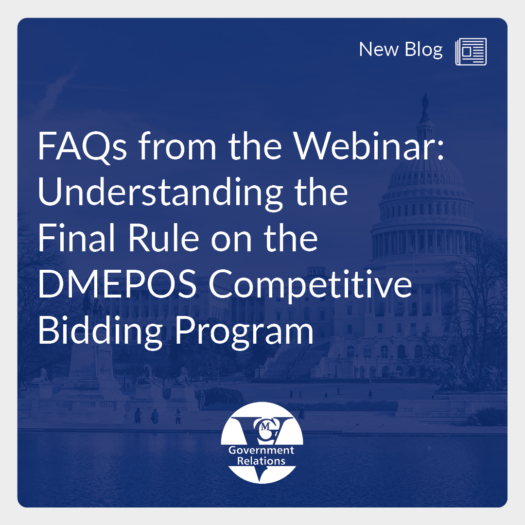 FAQs from the Webinar: Understanding the Final Rule on the DMEPOS Competitive Bidding Program thumbnail