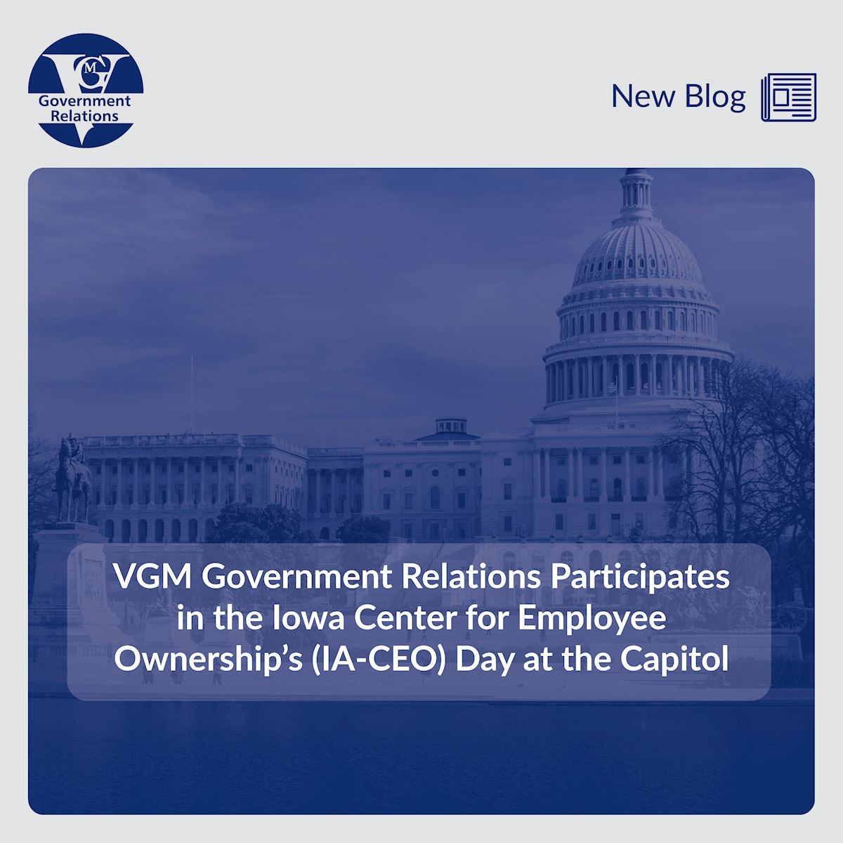 VGM Government Relations Participates in the Iowa Center for Employee Ownership's (IA-CEO) Day at the Capitol thumbnail