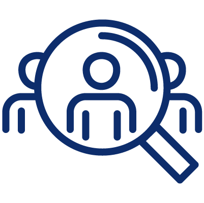 person in circle icon