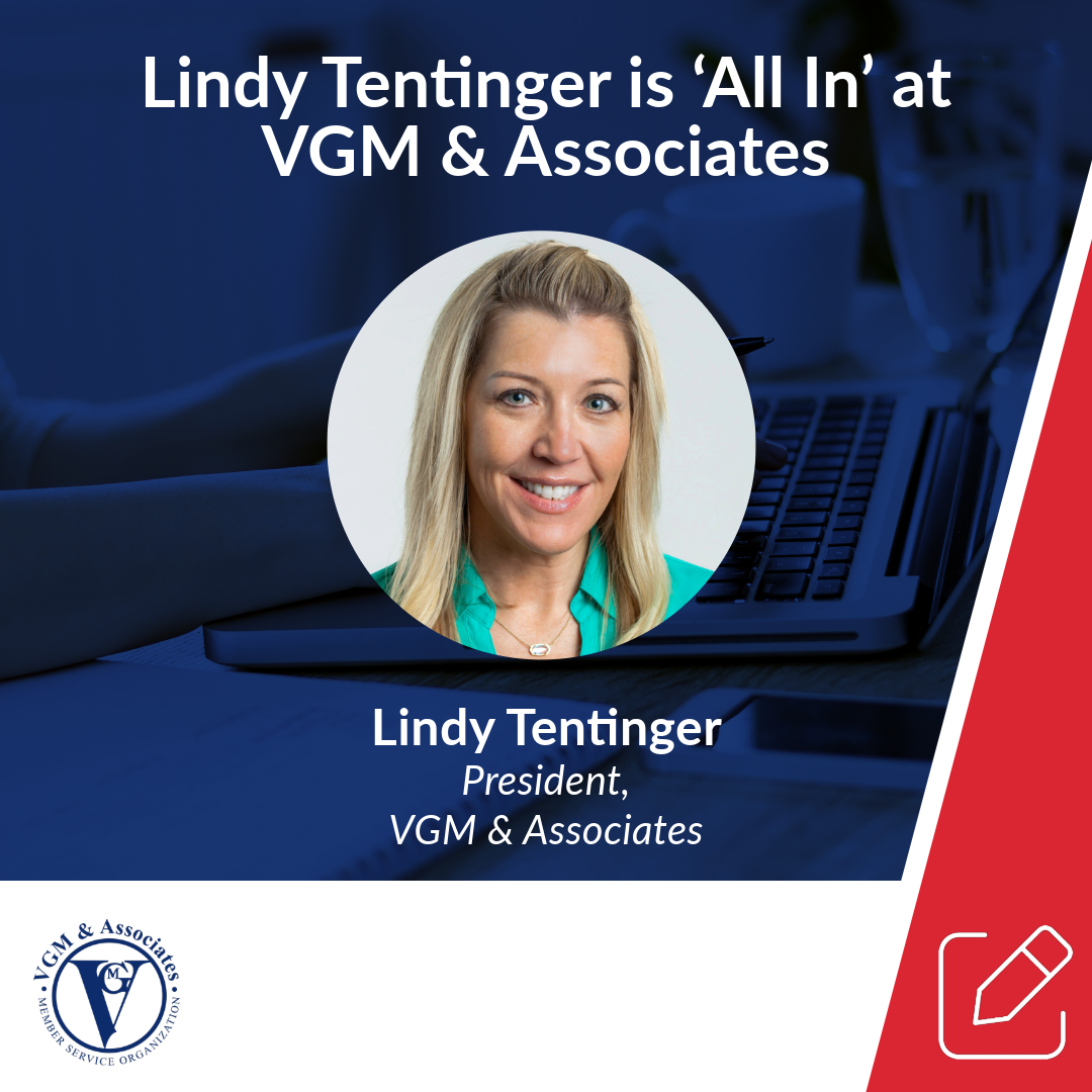 Lindy Tentinger is "All In" at VGM & Associates