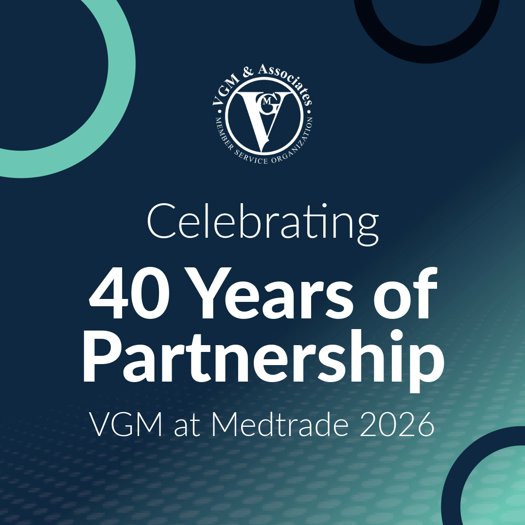 Visit VGM at Medtrade 2026—celebrating 40 years of HME provider support. Visit booth #603 for expert guidance, business solutions, & industry-leading education.