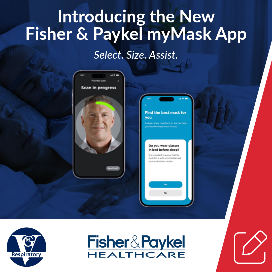 Fisher & Paykel Healthcare Launches New Selection and Sizing Tools in the F&P myMask™ App