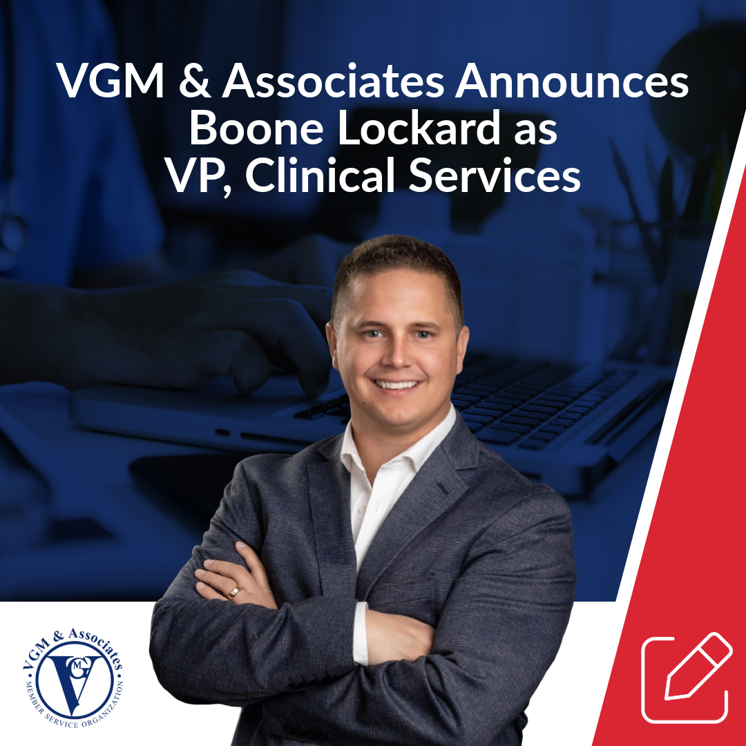 VGM & Associates Announces Boone Lockard as VP, Clinical Services thumbnail