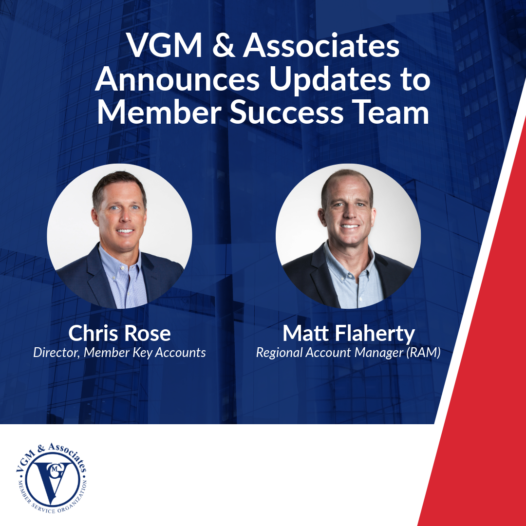 VGM & Associates Announces Updates to Member Success Team thumbnail