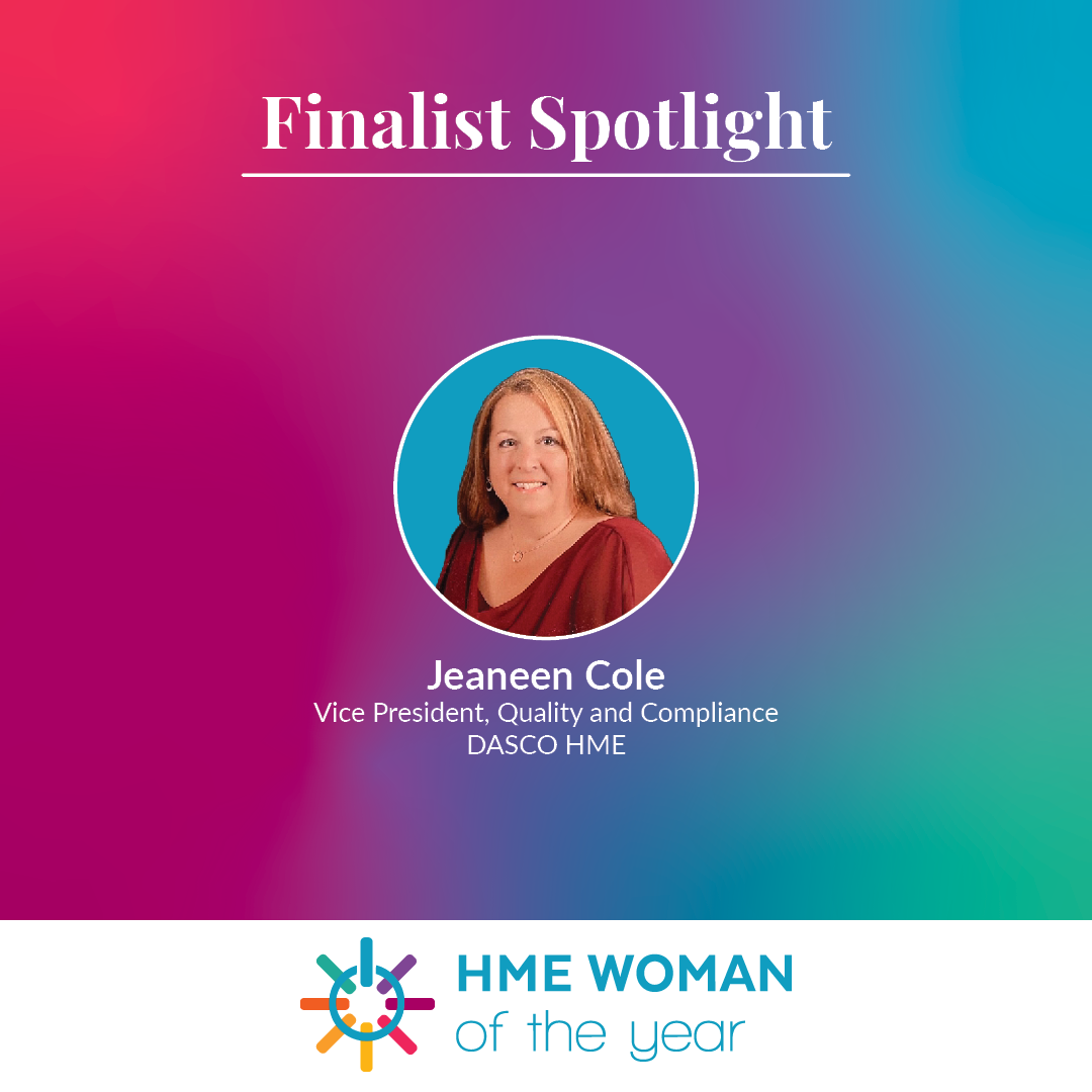 Meet Jeaneen Cole: 2026 HME Woman of the Year Finalist thumbnail