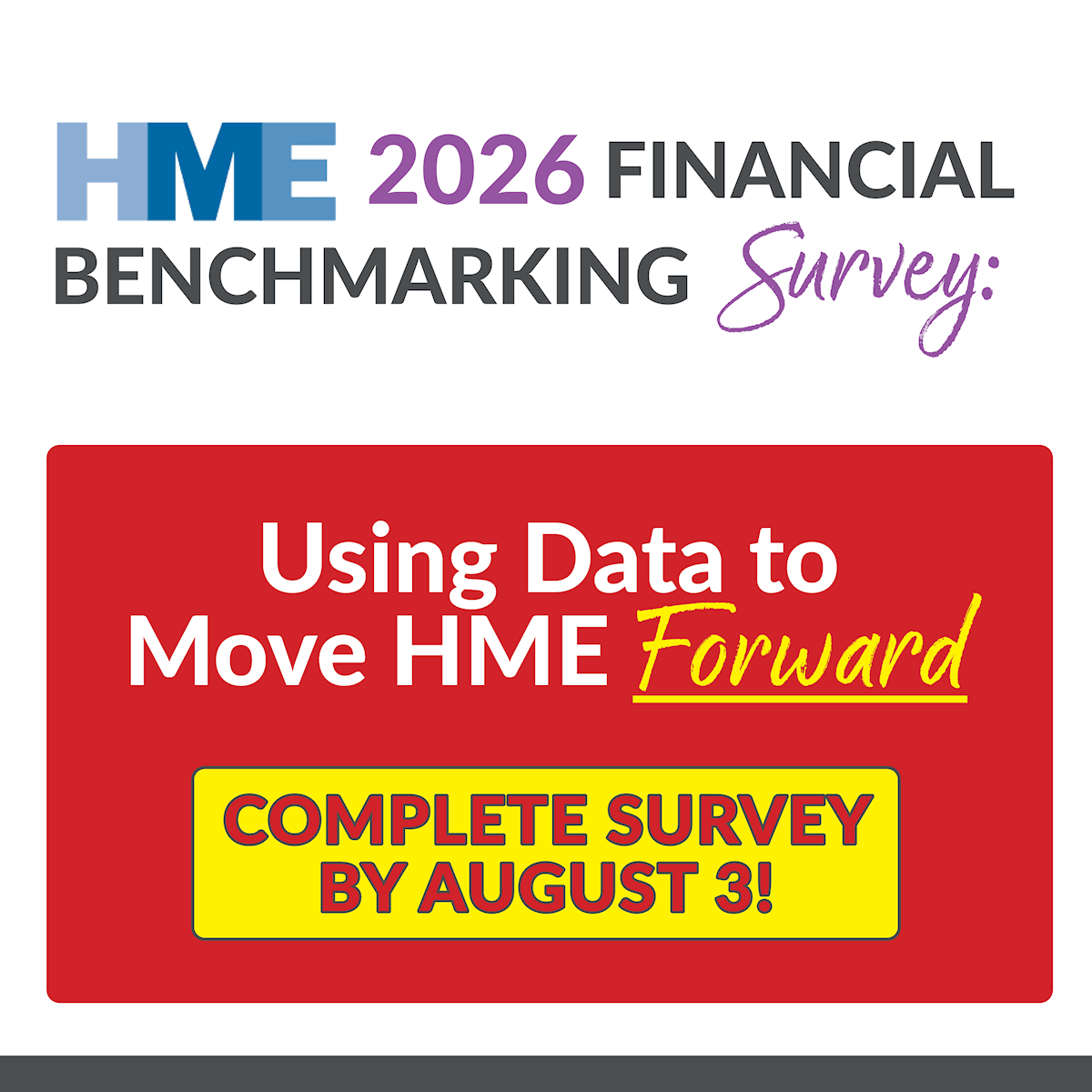 2026 HME Benchmarking Survey