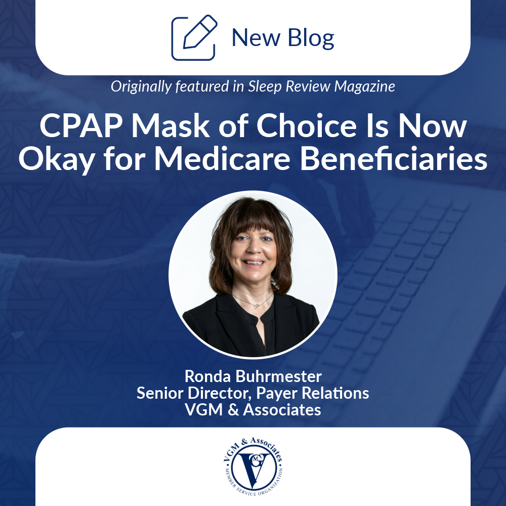 ‘CPAP Mask of Choice' Is Now Okay for Medicare Beneficiaries