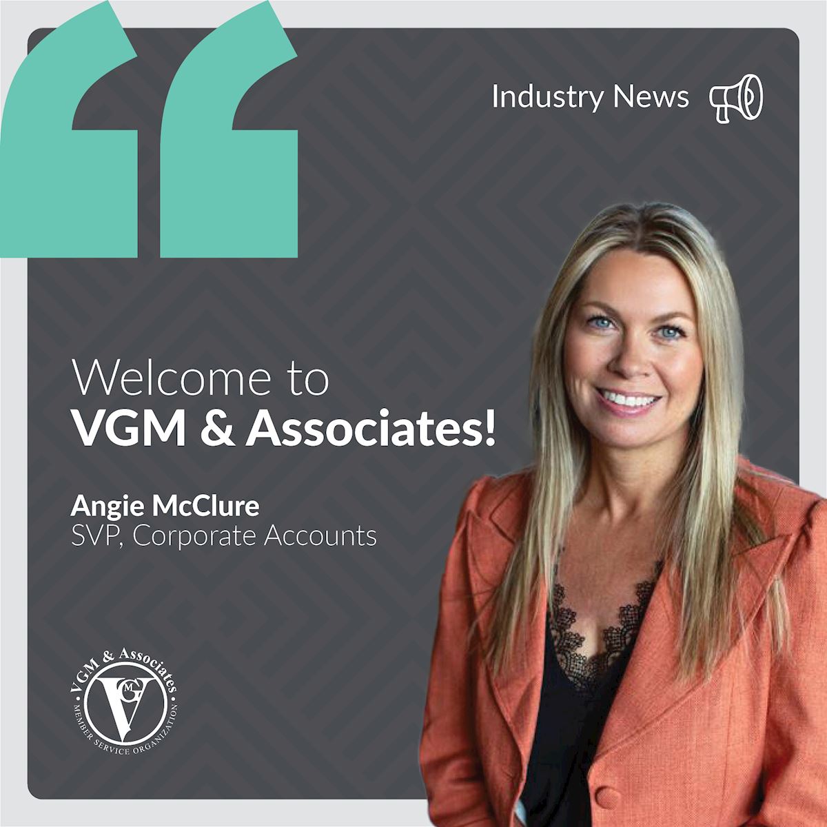 Angie McClure Joins Leadership Team of VGM & Associates thumbnail