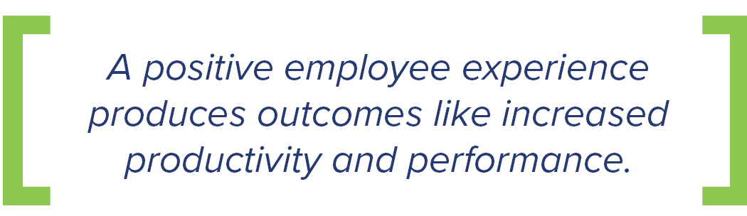 Positive Employee Experience Quote