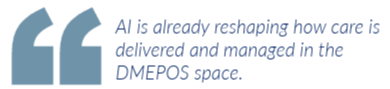 AI in DMEPOS