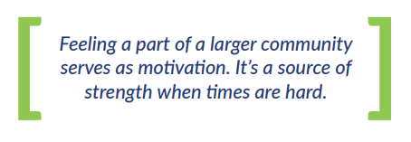 Part of larger community