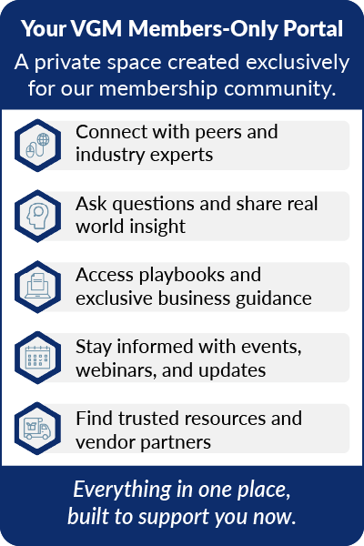 Your VGM Members-Only Portal  