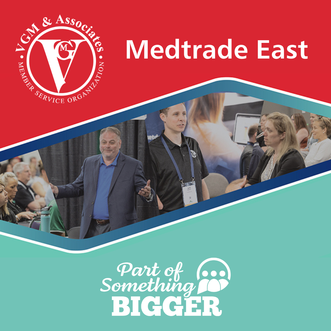 Part of Something Bigger with VGM at Medtrade East VGM