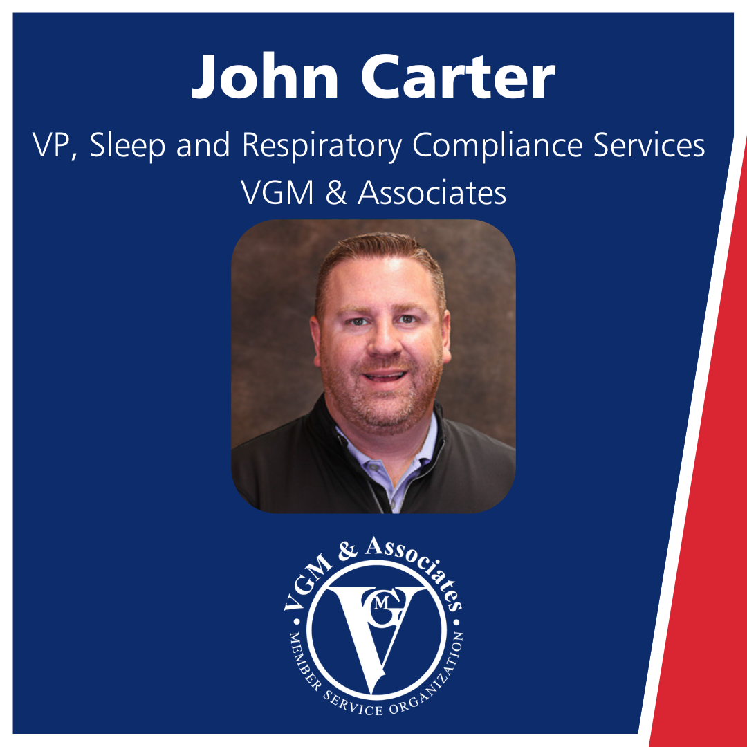 John Carter CRT, RCP Named VP of Sleep and Respiratory Compliance Services for VGM & Associates thumbnail