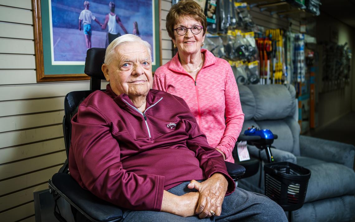 Andy and Gretchen Anderson. Image from Post Bulletin.