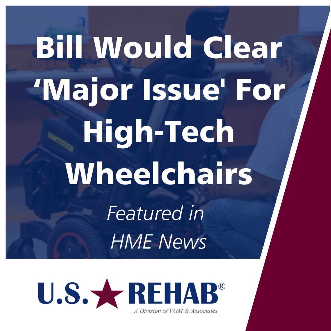 Bill Would Clear ‘Major Issue' For High-Tech Wheelchairs