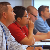 Tech Training attendees