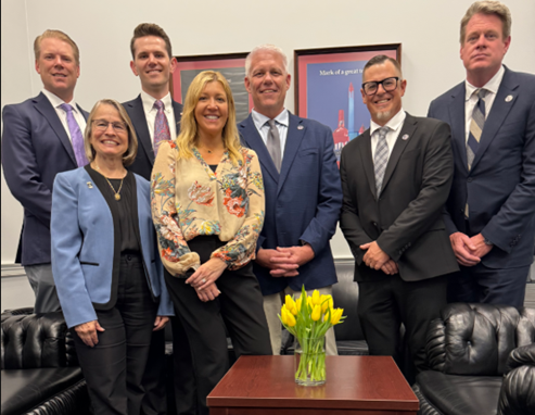VGM team with Rep. Mariannette Miller-Meeks